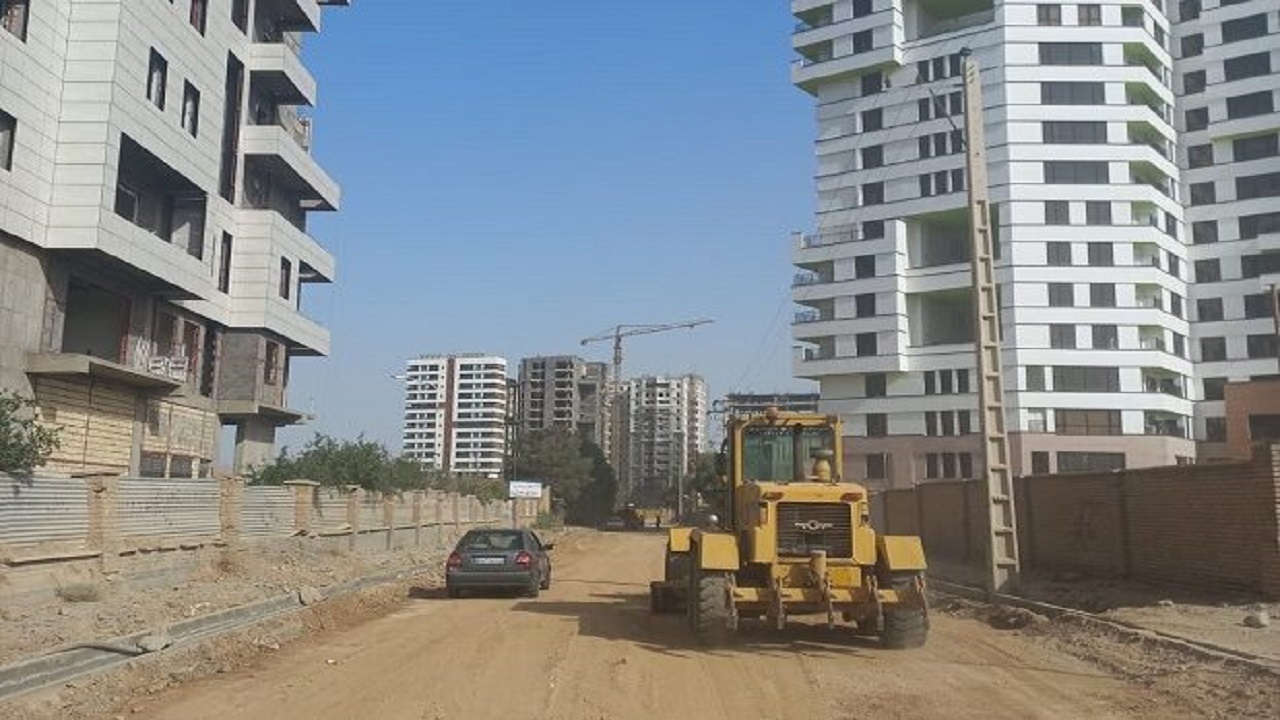 آخرین وضعیت ساخت خیابان شهید امامی در قم