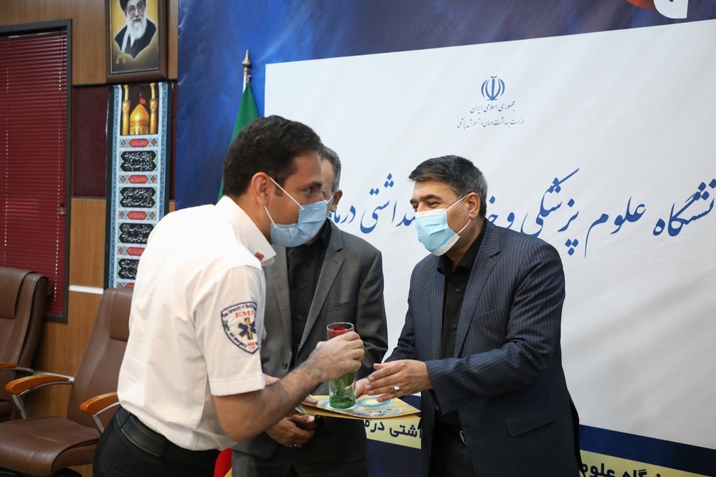 از سپیدپوشان اورژانس قم تجلیل شد