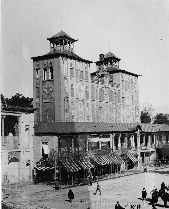 شمس العماره در آخر دوره قاجار