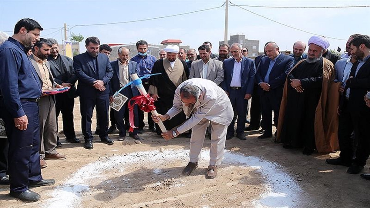 برگزاری مراسم کلنگ زنی ساختمان جدید دادگاه عمومی بخش اسفرورین