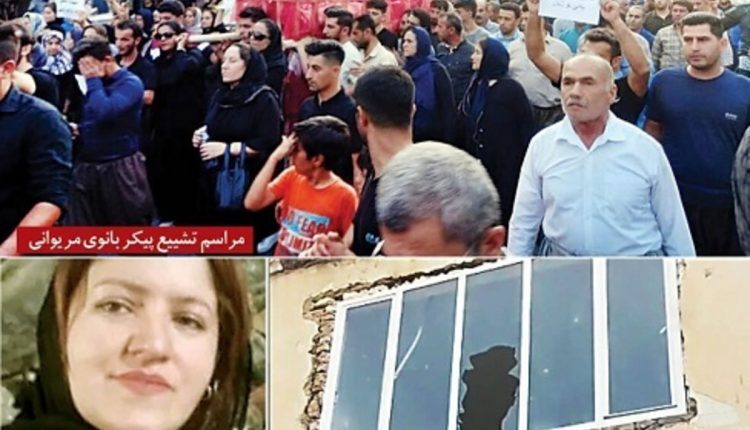 مراسم تشییع شلیر رسولی