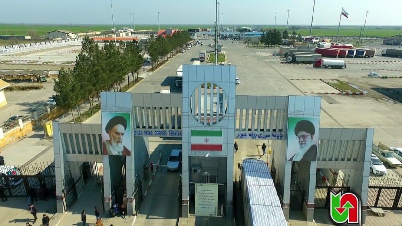 ترانزیت خروجی در مرز بیله‌سوار ۶۱درصد افزایش یافت