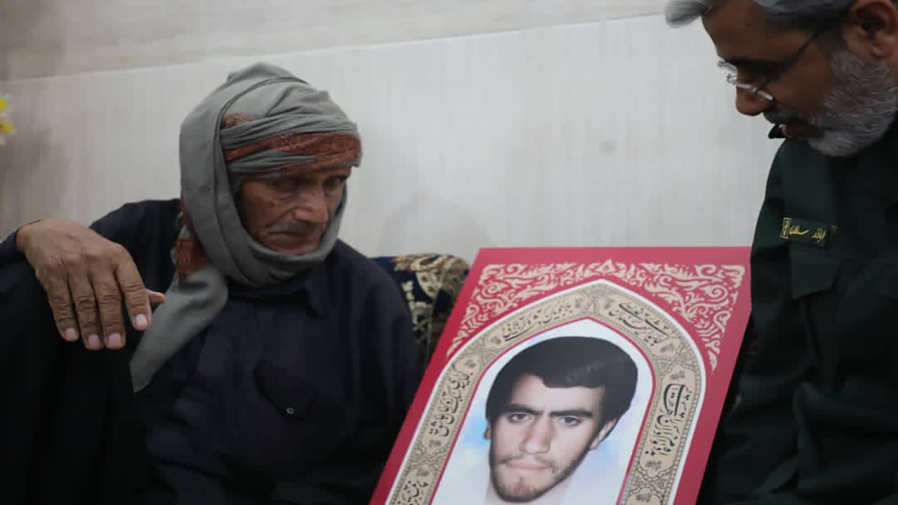 بازگشت پیکر شهید هرمزگانی پس از ۳۴ سال