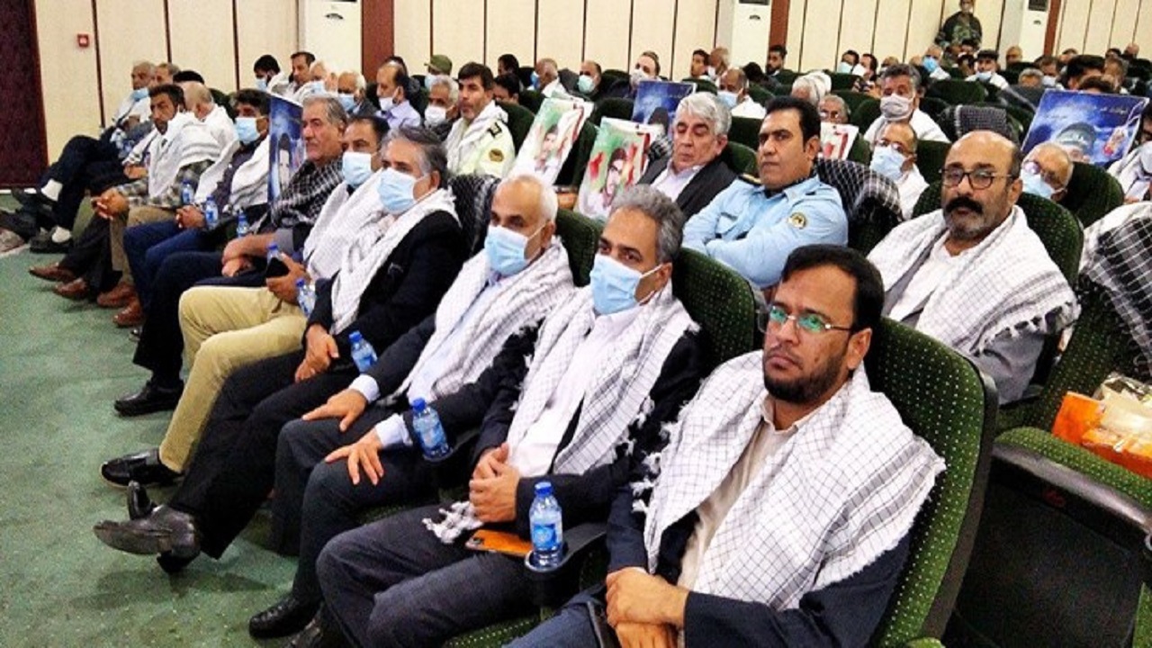 تجلیل از پیشکسوتان هرمزگانی دوران دفاع مقدس