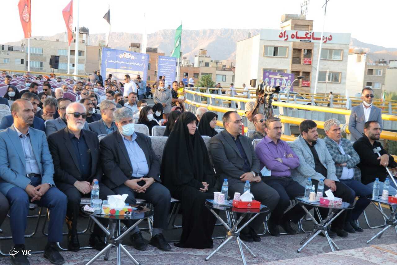 افتتاح تقاطع بزرگ چندسطحی شهدای سلامت در شیراز + تصویر