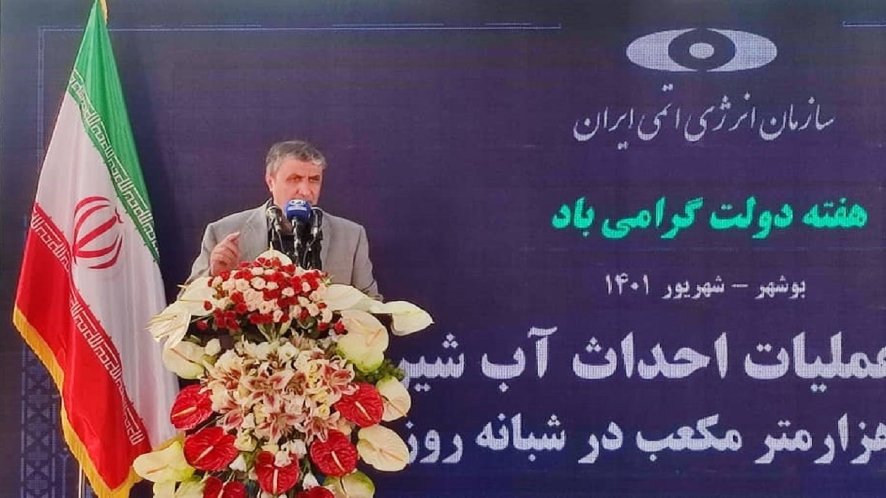 تولید ۱۰ هزار مگاوات برق اتمی در دستور کار قرار دارد