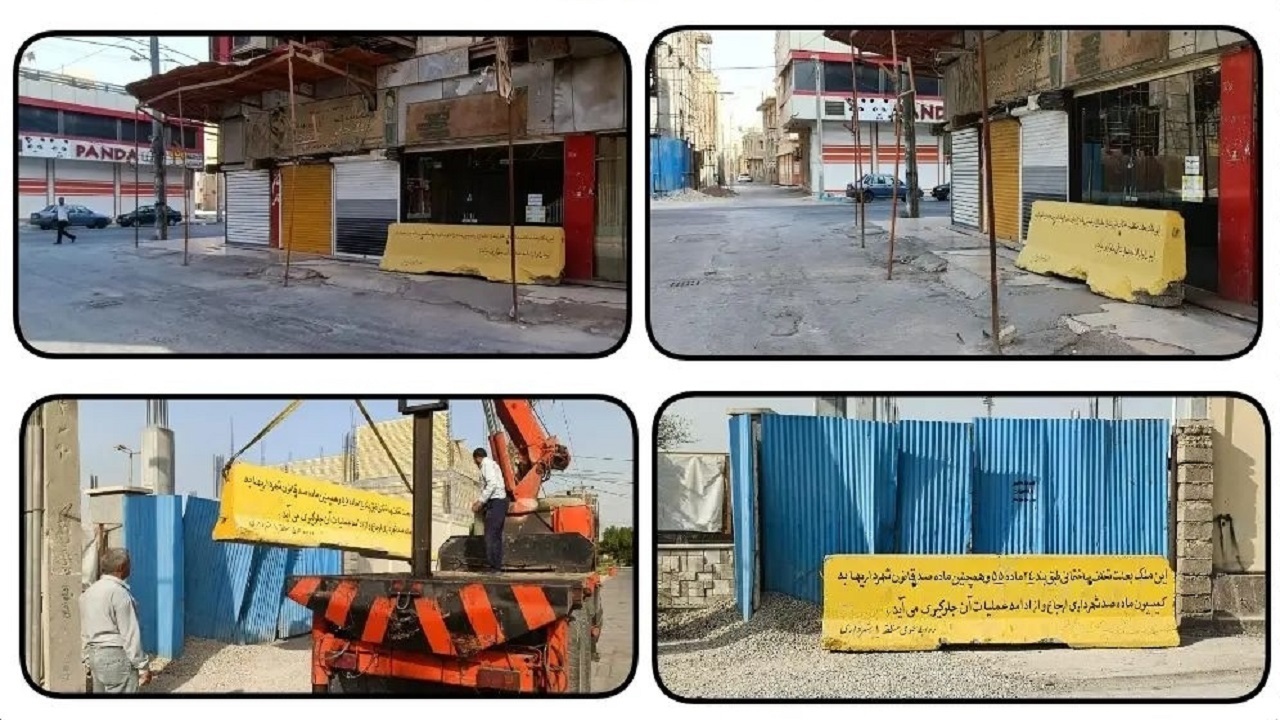 پلمب ۲ ساختمان در آبادان