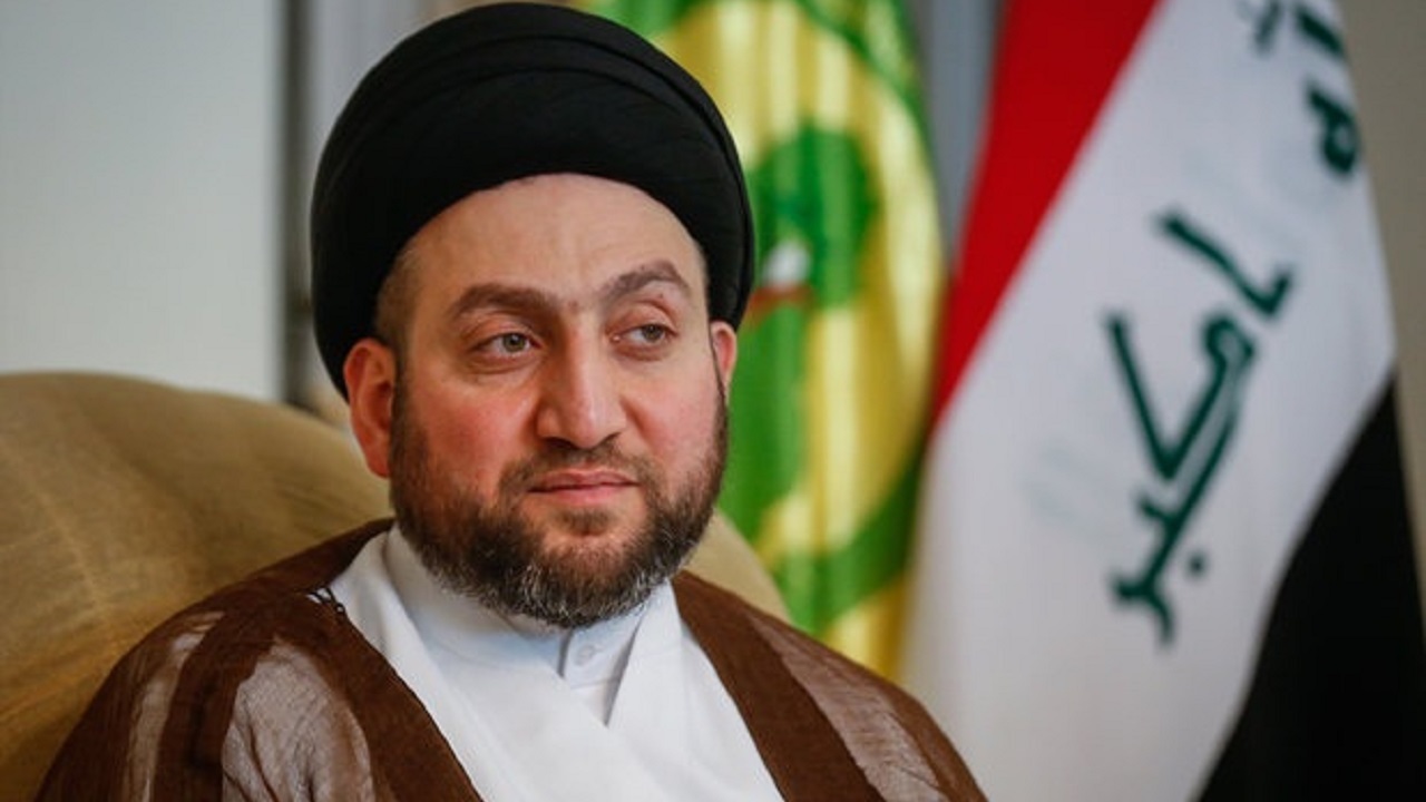 سید عمار حکیم درگذشت آیت‌الله ناصری را تسلیت گفت