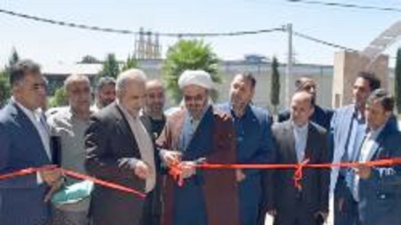 افتتاح پروژه بزرگ فیبر نوری شهرک صنعتی بشل سوادکوه شمالی