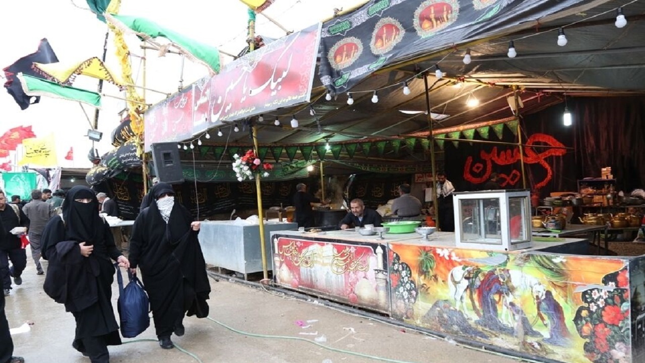 ۳۶ موکب کهگیلویه و بویراحمد پذیرای زائران در ایران و عراق