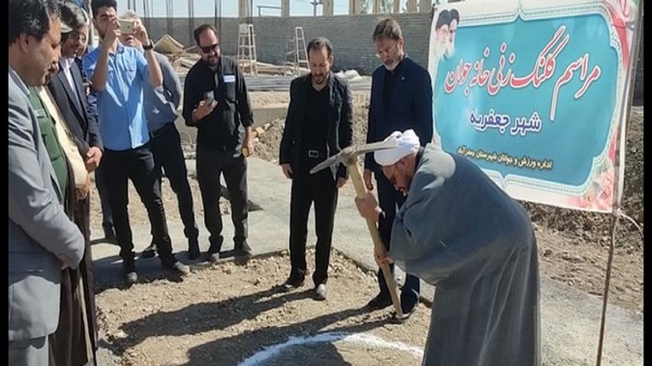بهره برداری از ۲ طرح عمرانی در جعفر آباد قم