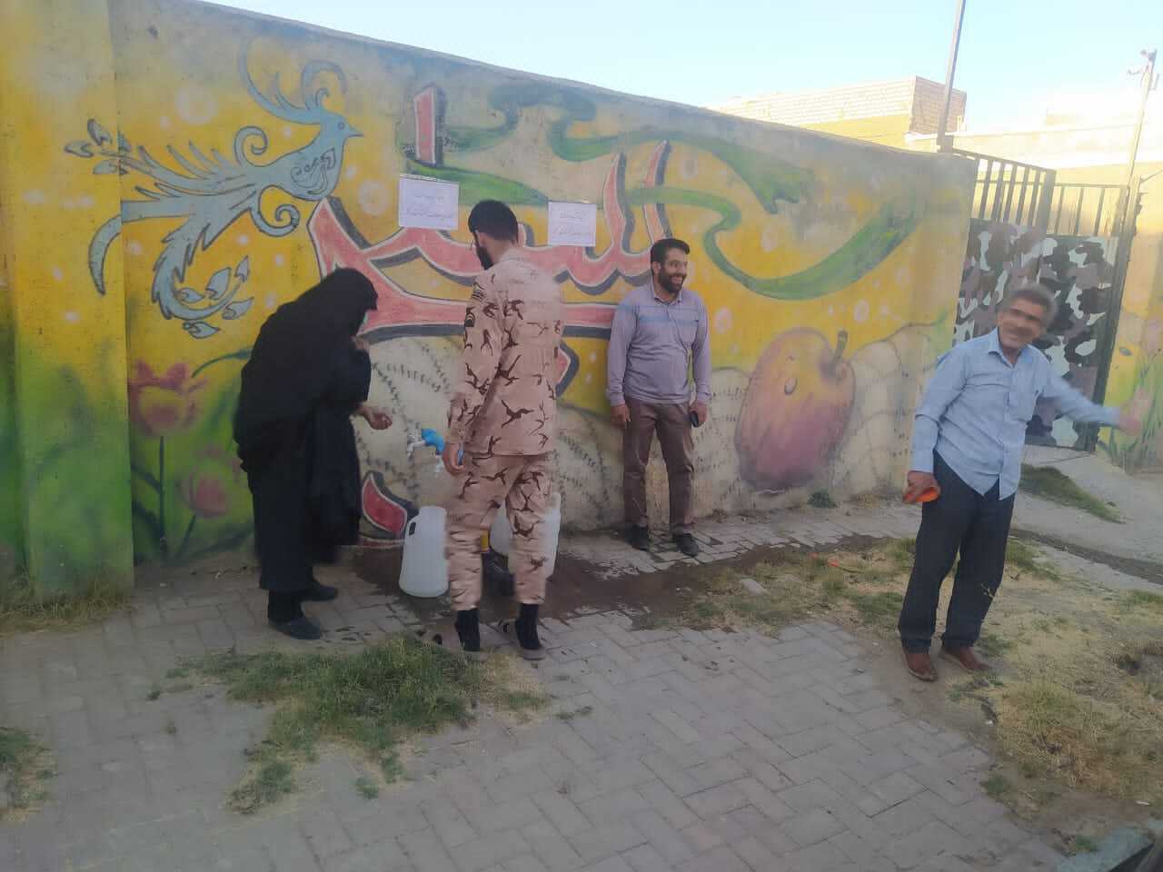 حضورجهادی و شبانه روزی قرارگاه سازندگی خاتم الانبیا سپاه برای رفع مشکل آب شرب همدان+تصویر