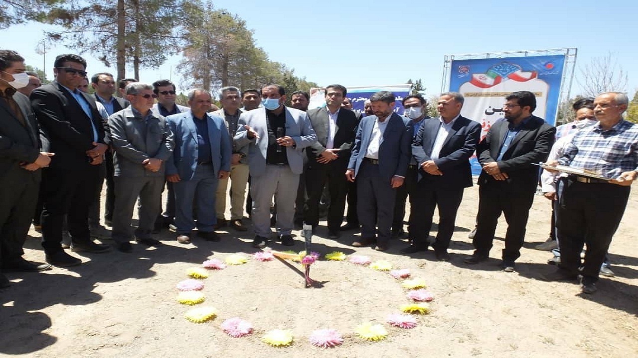 آغاز عملیات اجرایی ساخت باغ ایرانی در سیرجان