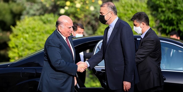 وزیران خارجه ایران و عراق دیدار کردند