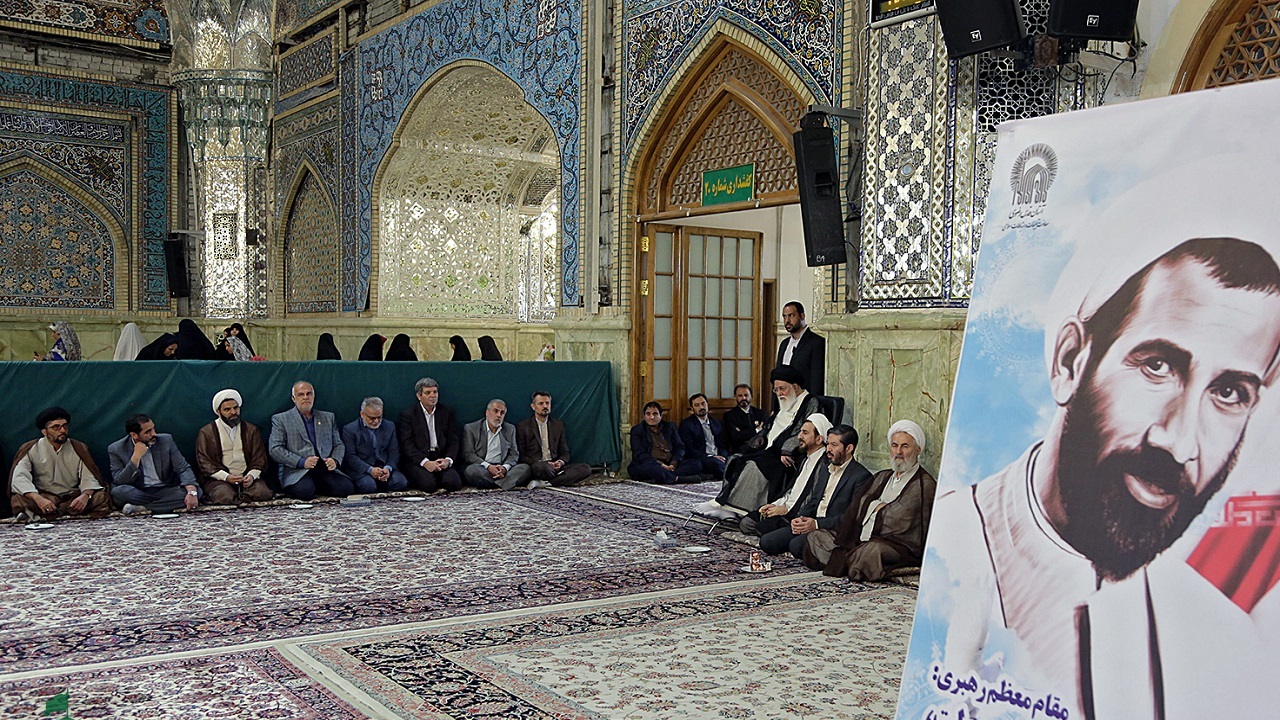 مراسم بزرگداشت شهدای دولت در حرم مطهر رضوی برگزار می‌شود