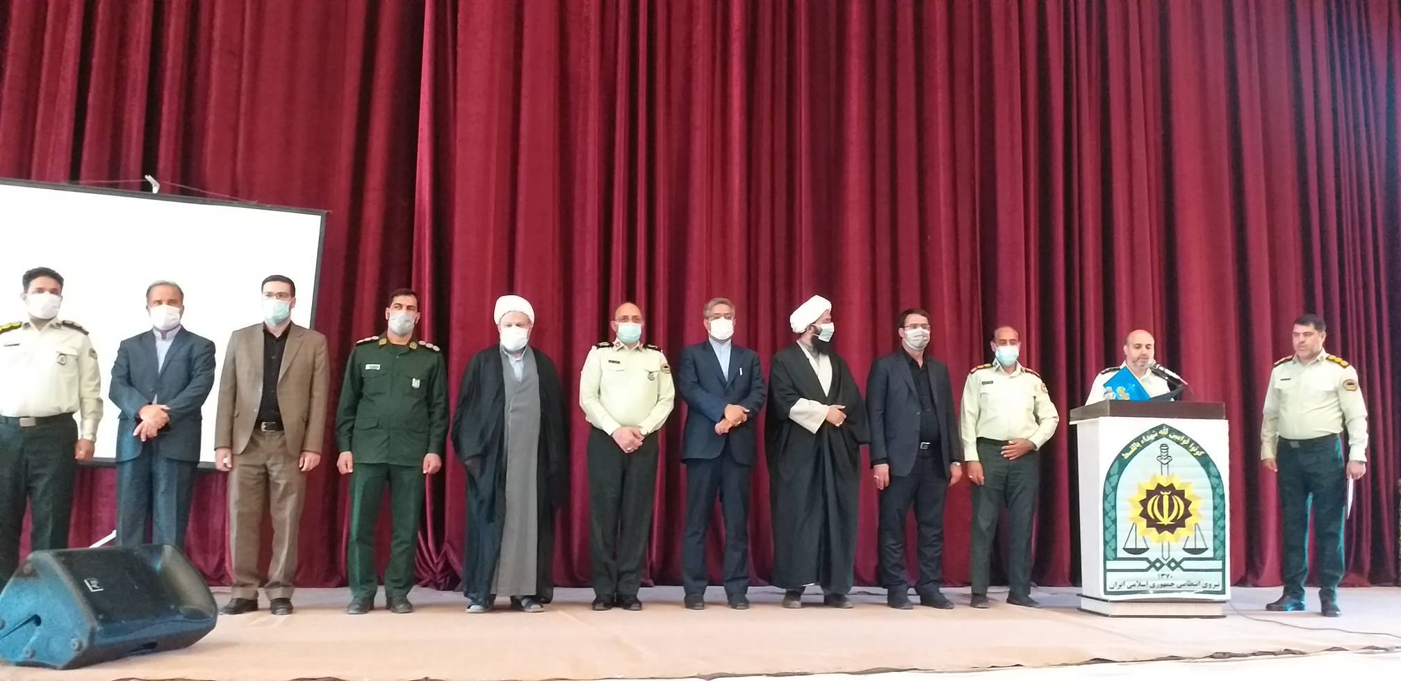 تودیع و معارفه فرمانده انتظامی کوهبنان برگزار شد