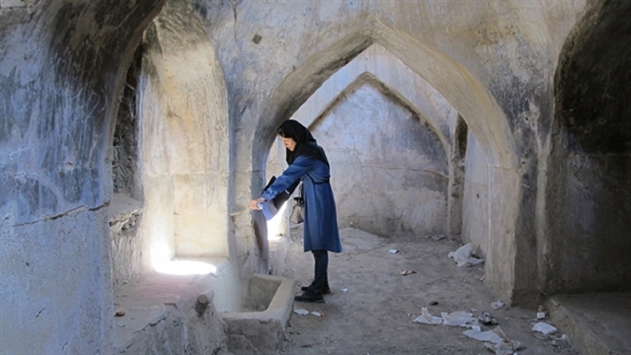 مرمت حمام تاریخی قینرجه آغاز شد