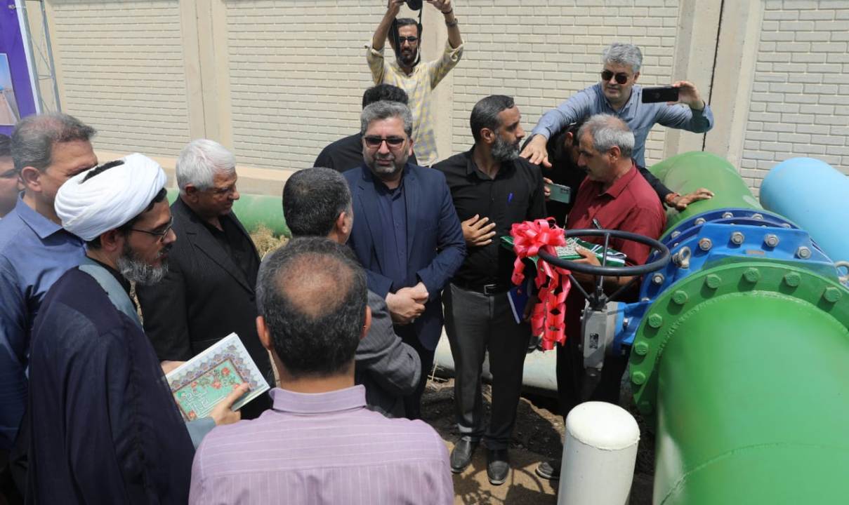 چند طرح آبرسانی شهرستان کارون در هفته دولت افتتاح شد