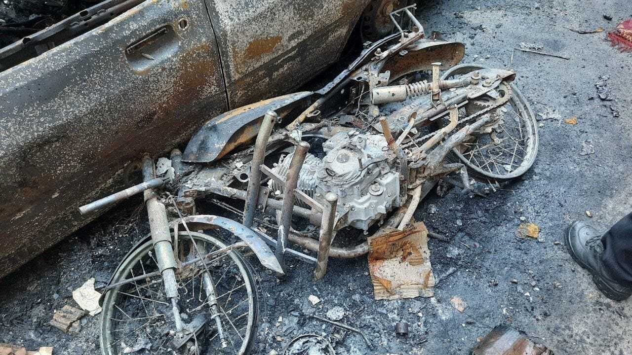مهار حریق مهیب یک منزل مسکونی در مشهد+ عکس