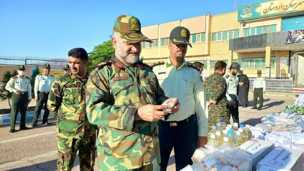 کشف یک تن و ۴۱۱ کیلو انواع موادمخدر در عملیات مشترک پلیسی