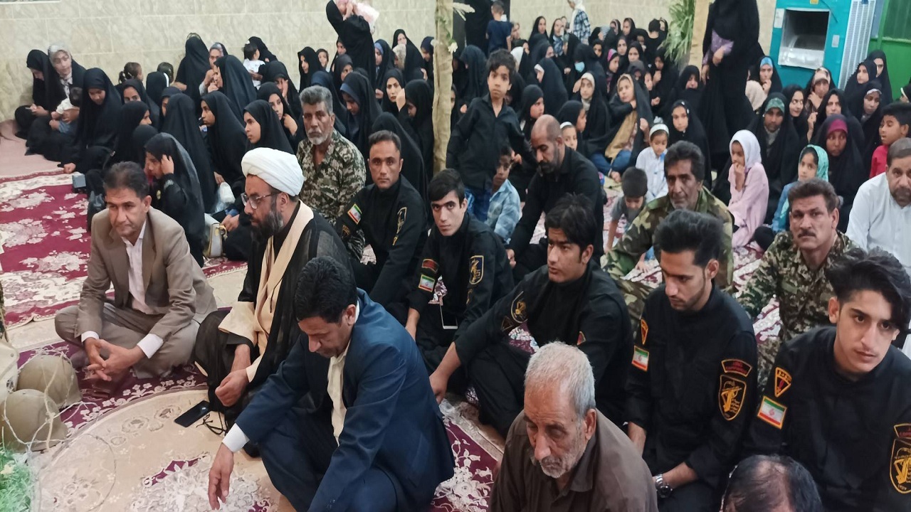 یادوار‌ه های شهید آبروی محله در شهرستان ریگان