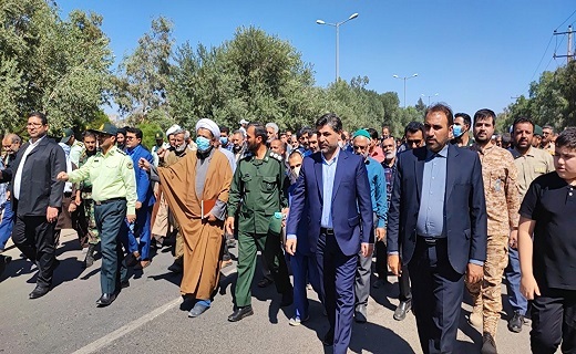 فریاد استکبار ستیزی مردم خراسان جنوبی