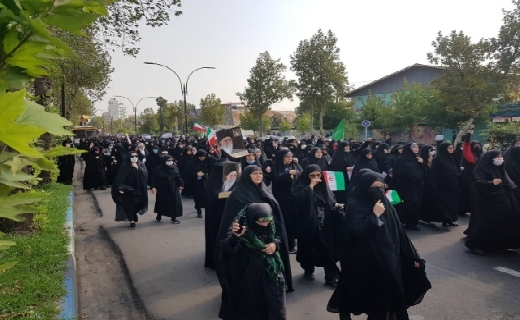راهپیمایی ضد آشوب گیلانیان در محکومیت حرکات هنجار شکنانه اخیر