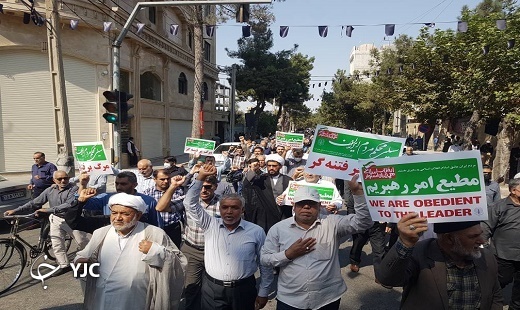 راهپیمایی گلستانی ها علیه آشوب ، نا امنی و اقدامات هنجارشکنانه+ عکس