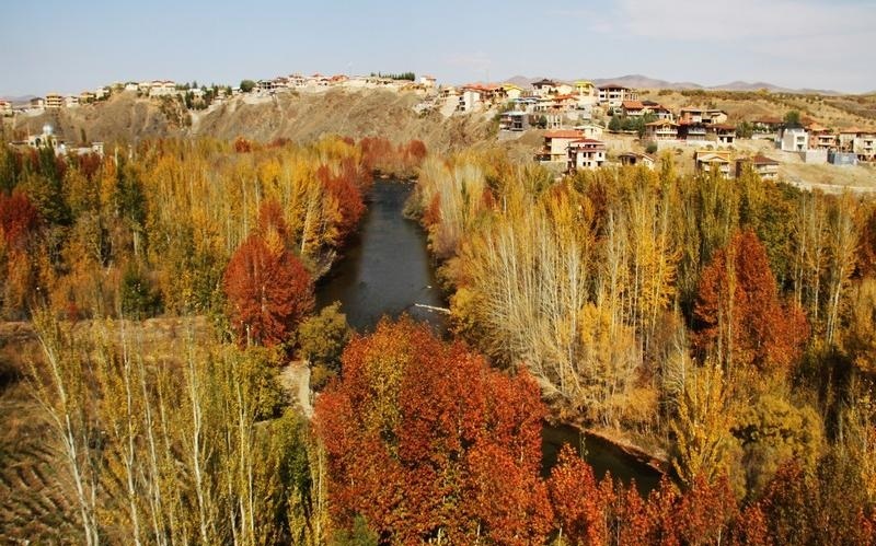 فصل پاییز شهرستان سامان