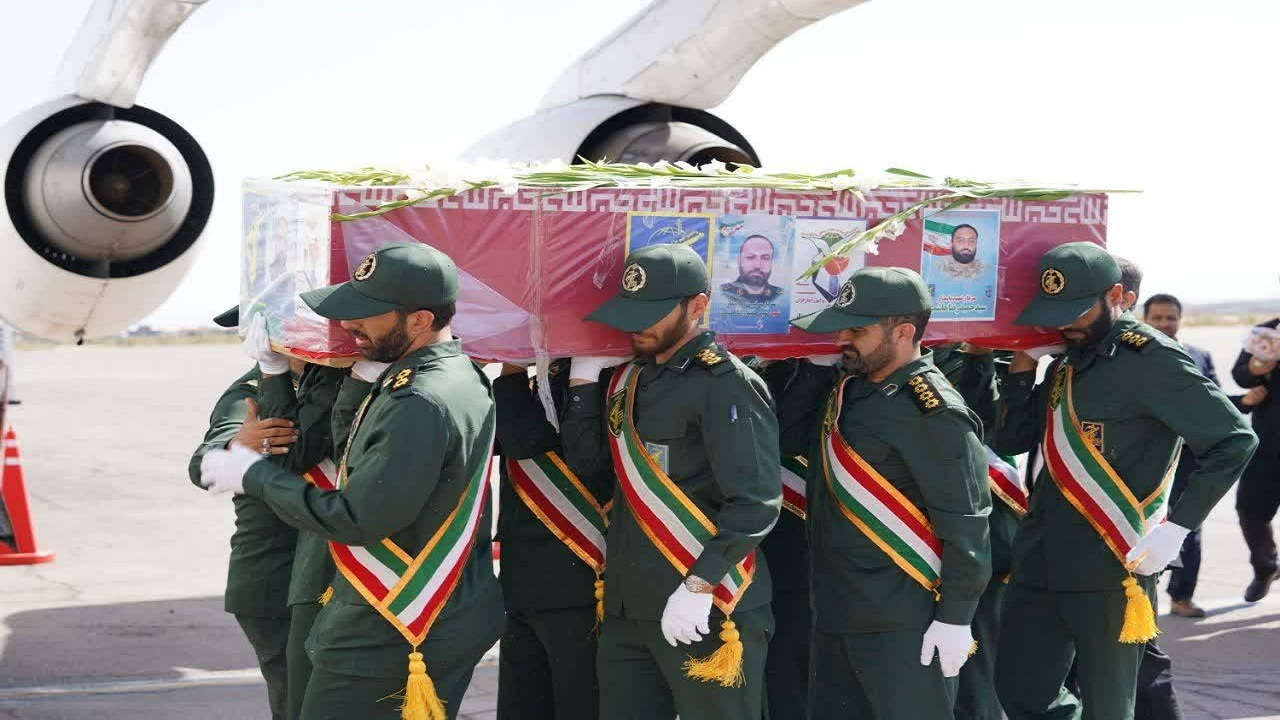 شهید حادثه تروریستی زاهدان، وارد زادگاهش شد+ عکس