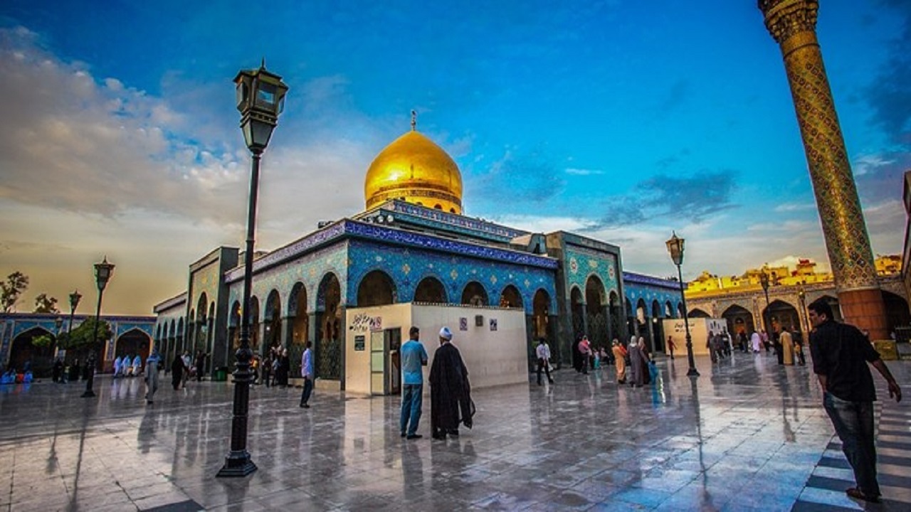 نمای متفاوت از حرم حضرت زینب (س) بدون ضریح + فیلم