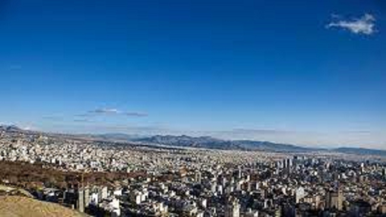 شاخص هوای اصفهان بر مدار زرد
