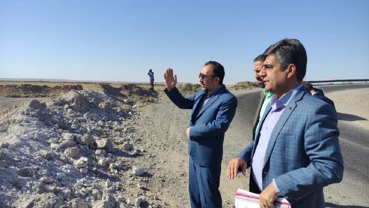 بازدید استاندار خراسان رضوی از بزرگراه مشهد - دوغارون