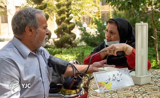 برگزاری مراسم گرامیداشت روز جهانی سالمند در پارک باغ ملی یزد