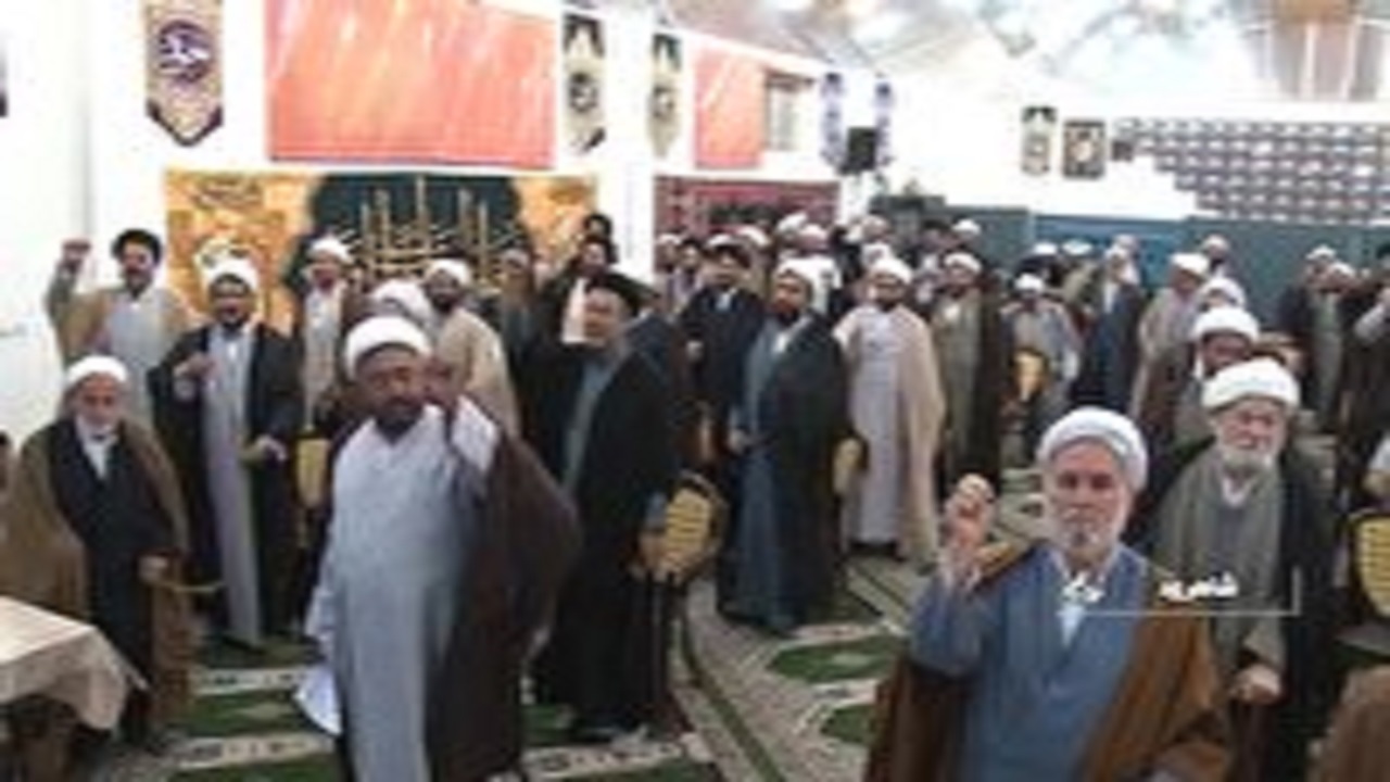 تجمع علما وروحانیون شاهرود علیه اقدامات ساختارشکنان