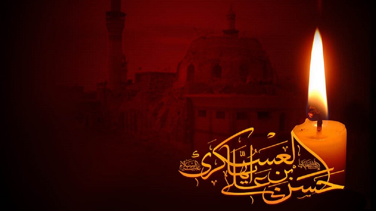 مشهد به سوگ ماتم شهادت امام حسن عسکری (ع) نشسته است