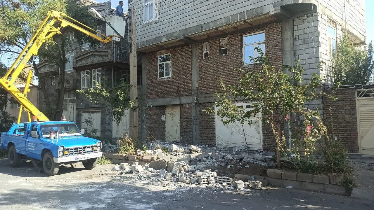 ارتباطات پایدار و نبود مشکل در زیرساخت‌های خدماتی مناطق زلزله زده خوی