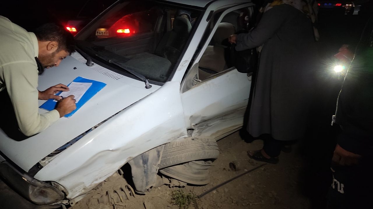 تصادف محور خوشاب به فیروز هشت مصدوم برجای گذاشت