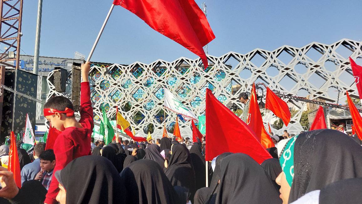 اجتماع بزرگ مردمی بیعت با امام زمان(عج) برگزار شد