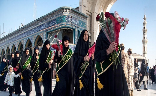 برگزاری صبحگاه مشترک نیرو&zwnj;های نظامی در مسجد مقدس جمکران+تصاویر