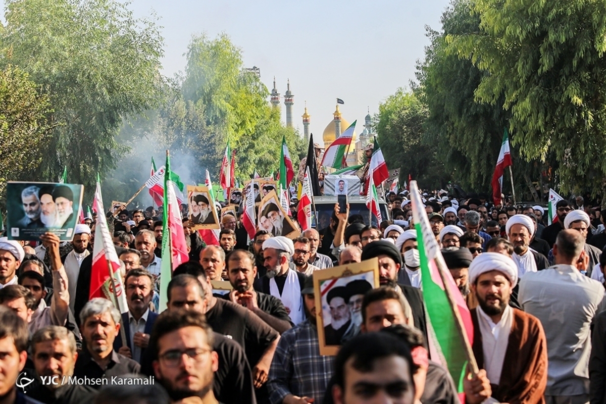 تشییع پیکر مطهر شهید مدافع امنیت استواریکم مهدی لطفی