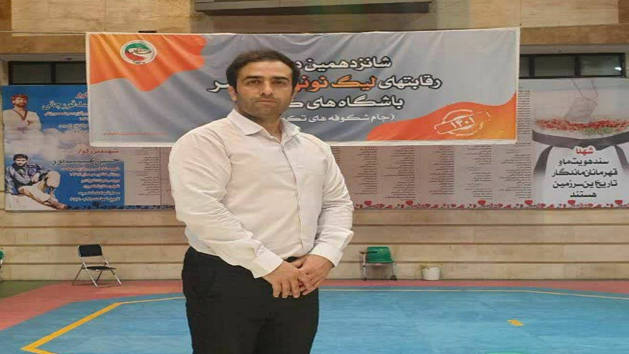 استاد حسین سلیمانی داور نمونه کشوری شد