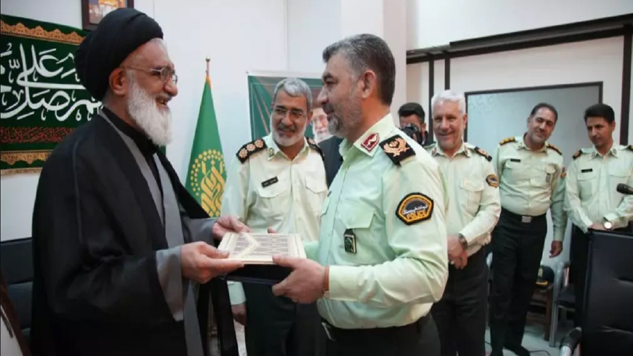 تجلیل از سردار میرفیضی، فرمانده برتر فراجا