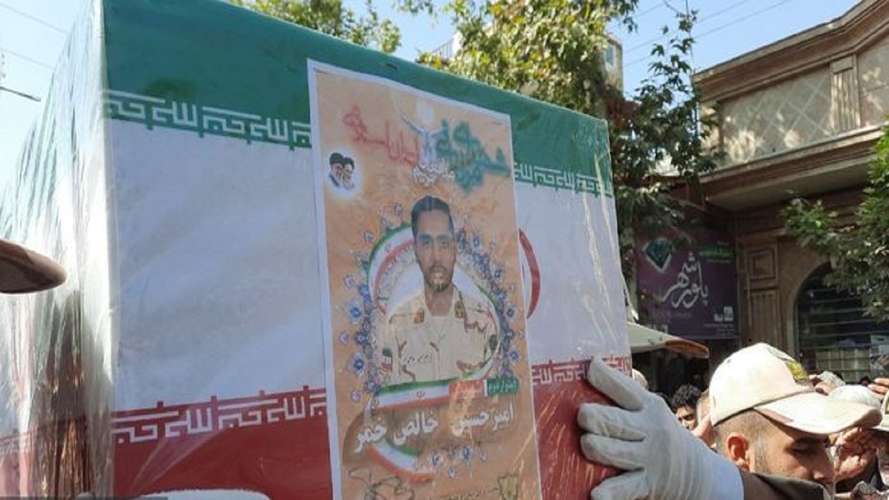 پیکر شهید مرزبانی در کلاله تشییع شد