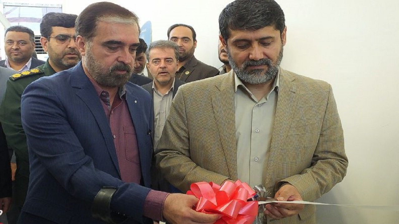 افتتاح سالن انتظار فرودگاه شهید امید بخش گچساران
