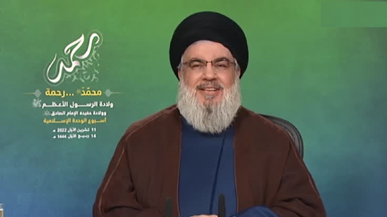 سیدحسن نصرالله: تمام مسلمانان باید ایام میلاد پیامبر اکرم (ص) را جشن بگیرند