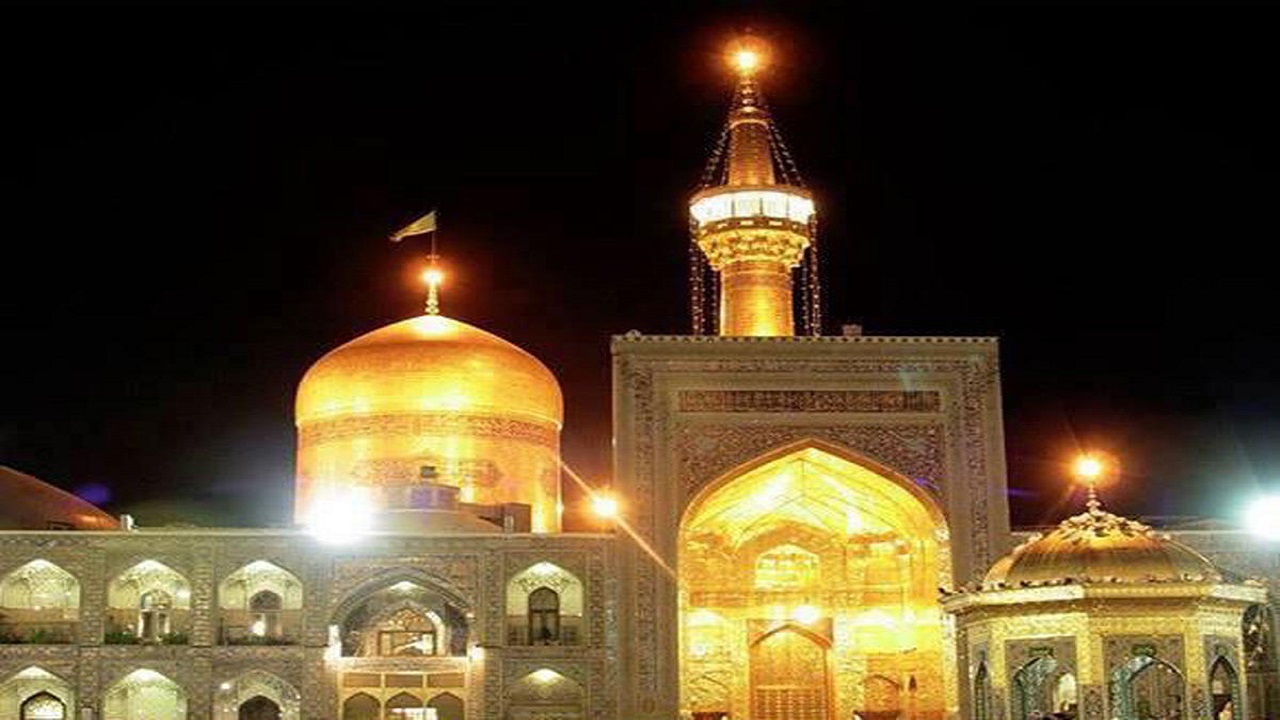 فیلمی از حال و هوای حرم امام رضا (ع) در دهه پایانی ماه صفر + فیلم
