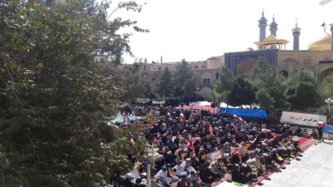 ندای خروش حوزویان قم در محکومیت اغتشاشات  طنین انداز شد