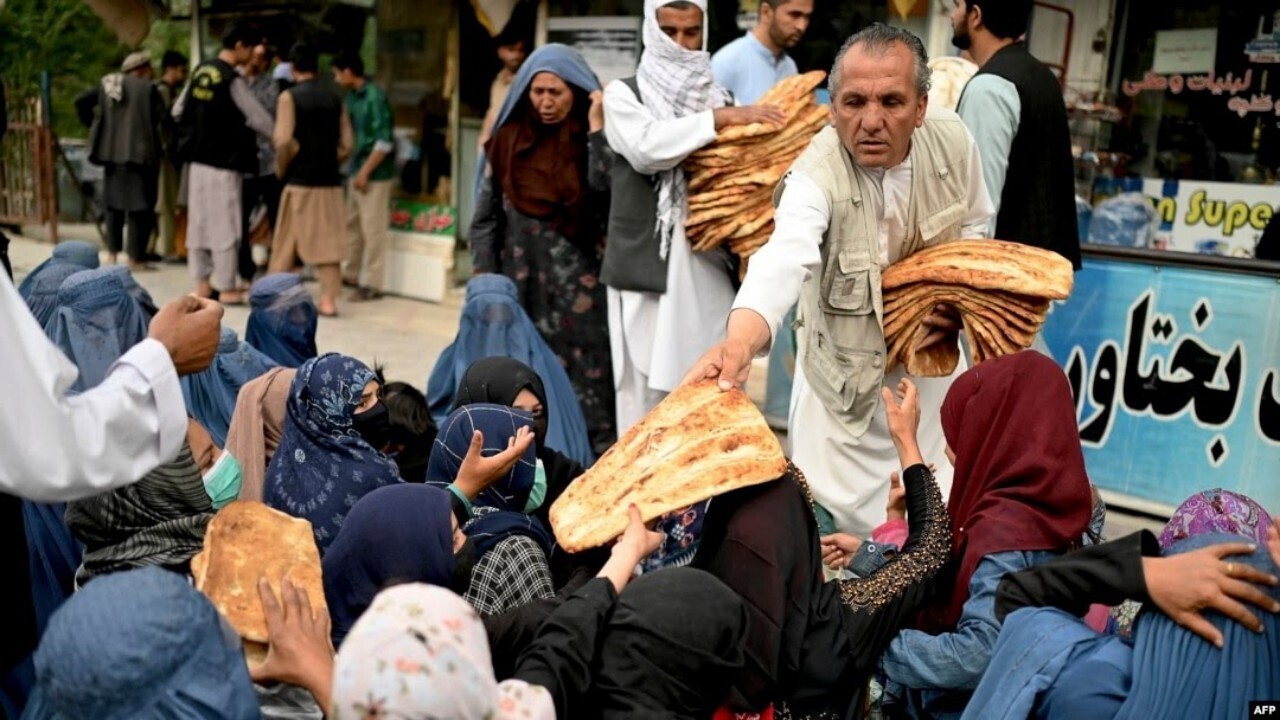 حدود ۶ میلیون نفر در افغانستان با گرسنگی شدید  مواجه هستند + فیلم