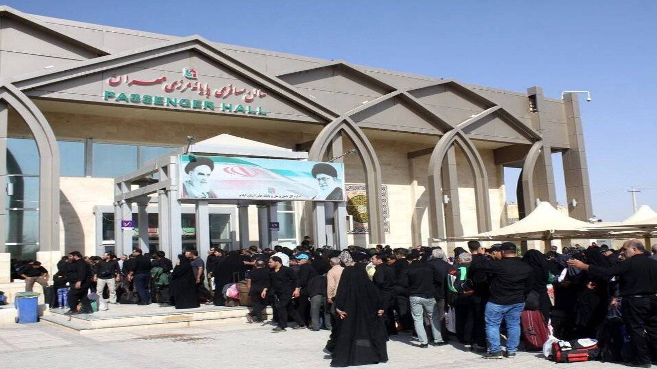 تردد بیش از سه میلیون زائر از مرز مهران طی یک ماه گذشته